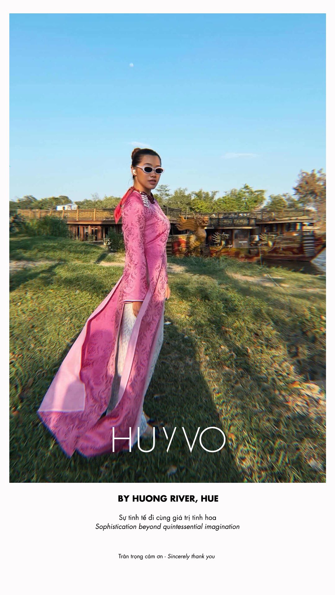 BY HUONG RIVER, HUE