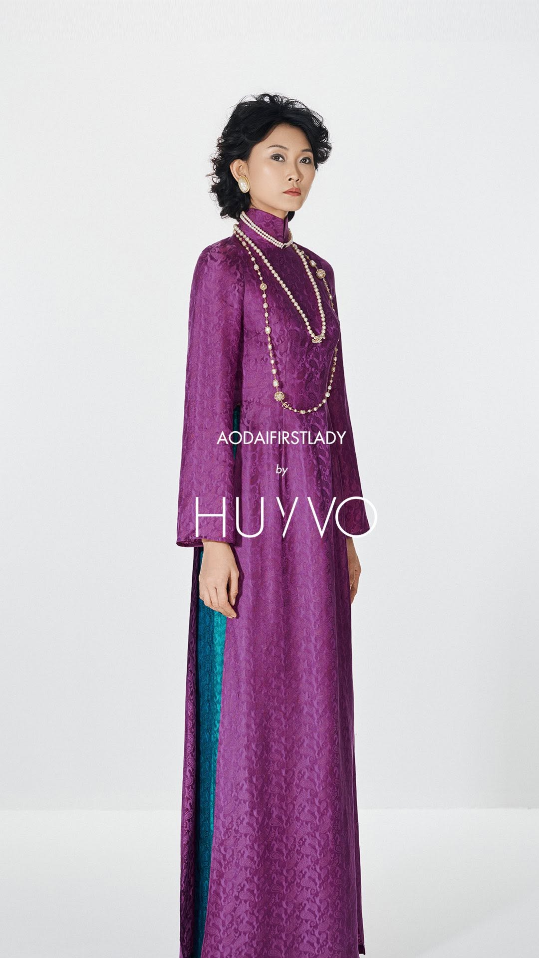 Imperial Purple – First Lady Ao Dai
