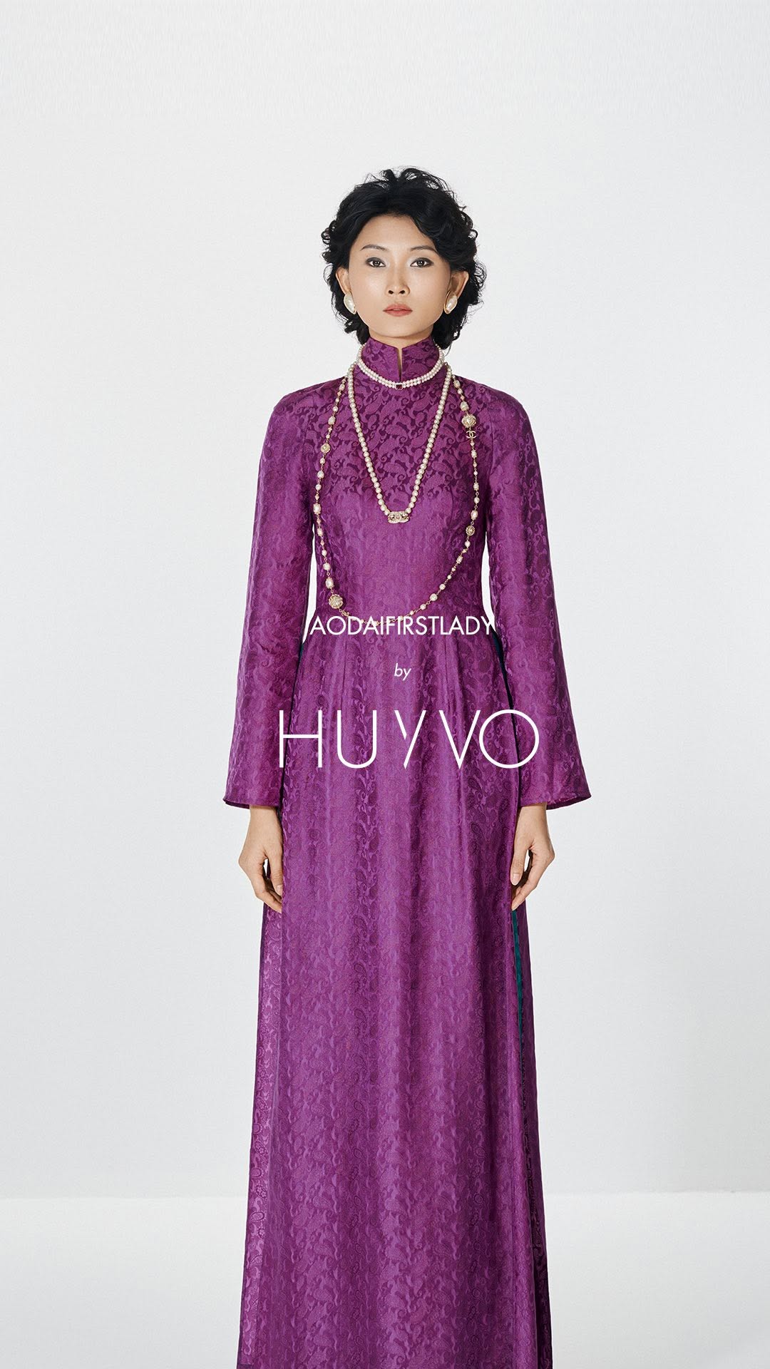 Imperial Purple – First Lady Ao Dai